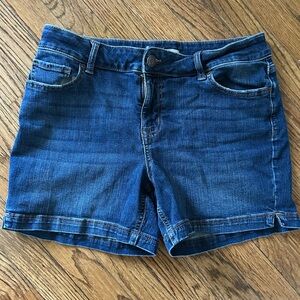 Blue Denim Women's Shorts